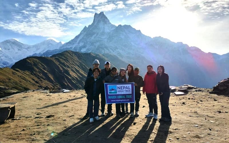 Hike to High Camp and Explore the Mardi Base Camp (4500m) 14763.78ft and Back to Siding Village (1750m)– 07 Hrs
