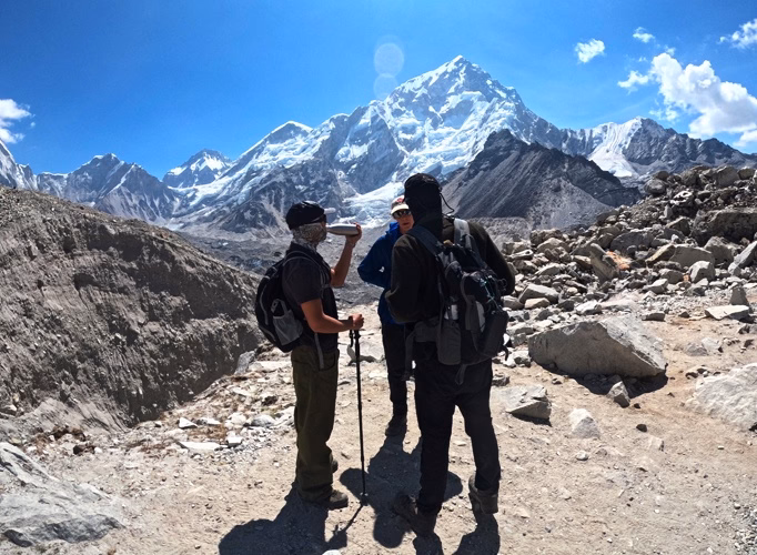 Trek from Dingboche to Lobuche Village (Altitude - 4970 m/16305 ft) 6.5 km - 5/6 Hrs