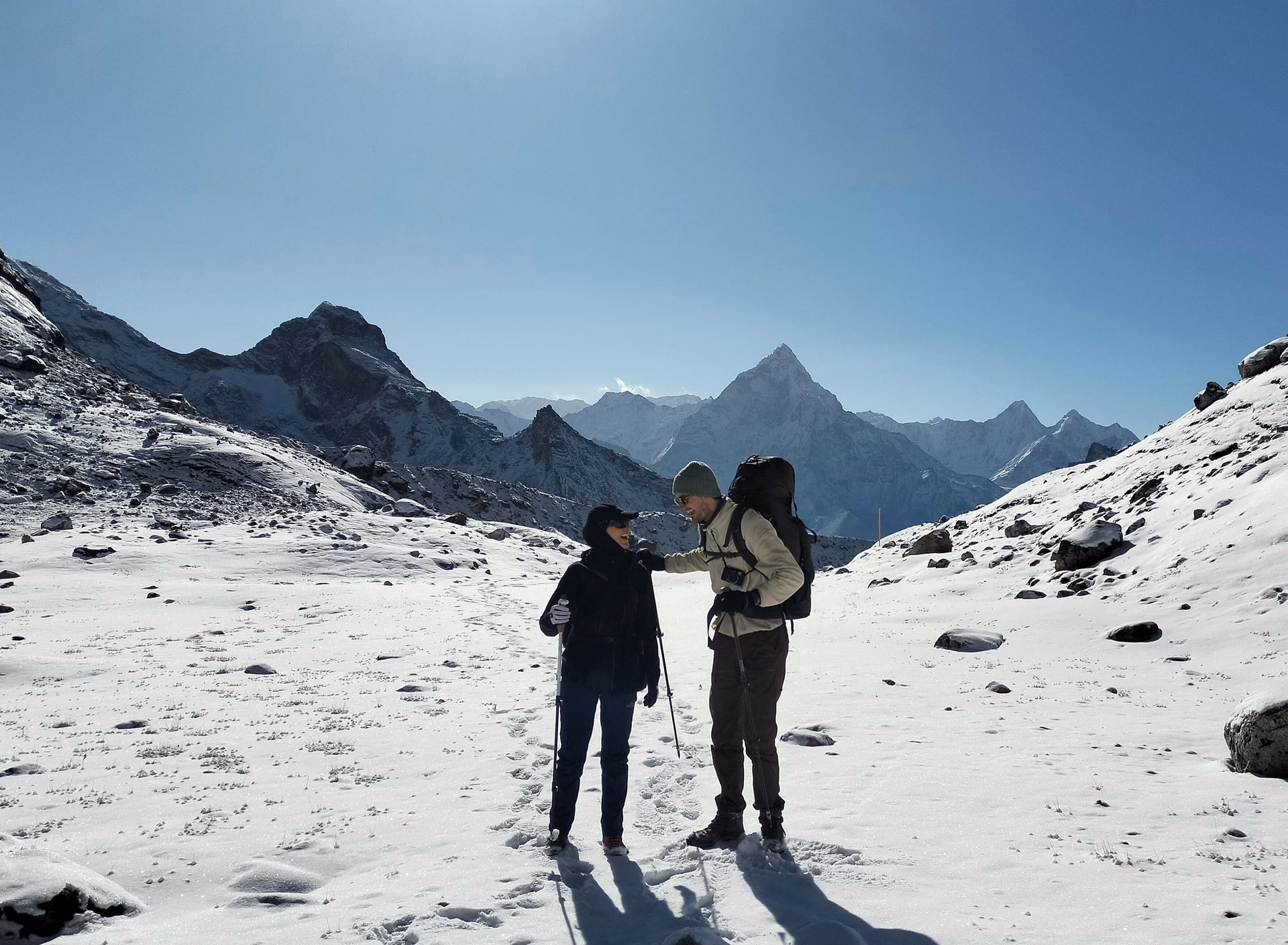 Cross Cho-la (Tshso-la) 5,42 m to Dzongla 4,850 m – 07 hrs