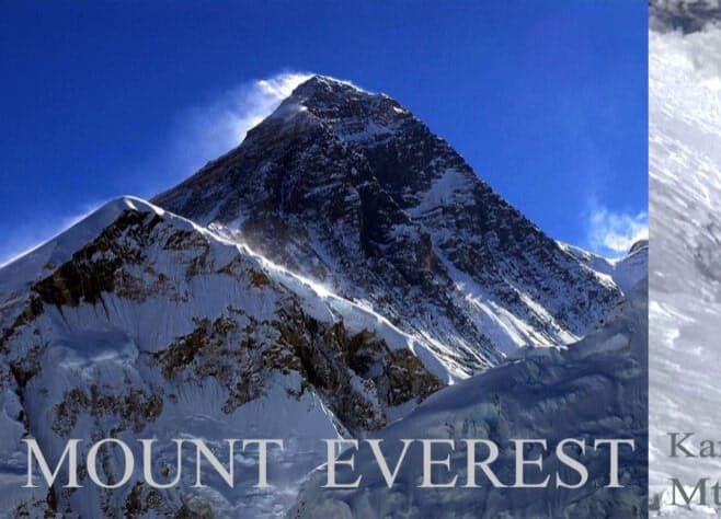 Sherpas and Mount Everest
