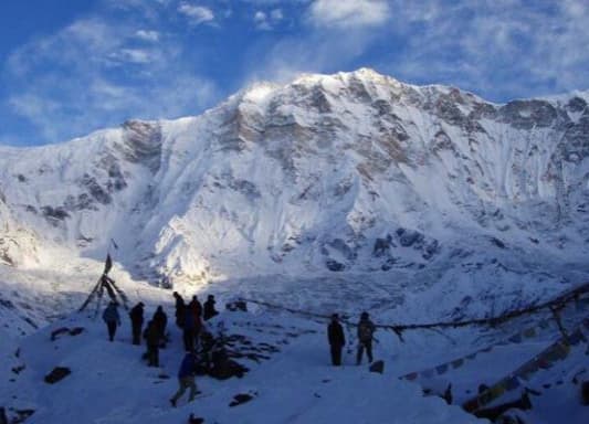 Trekking in Nepal Himalayas