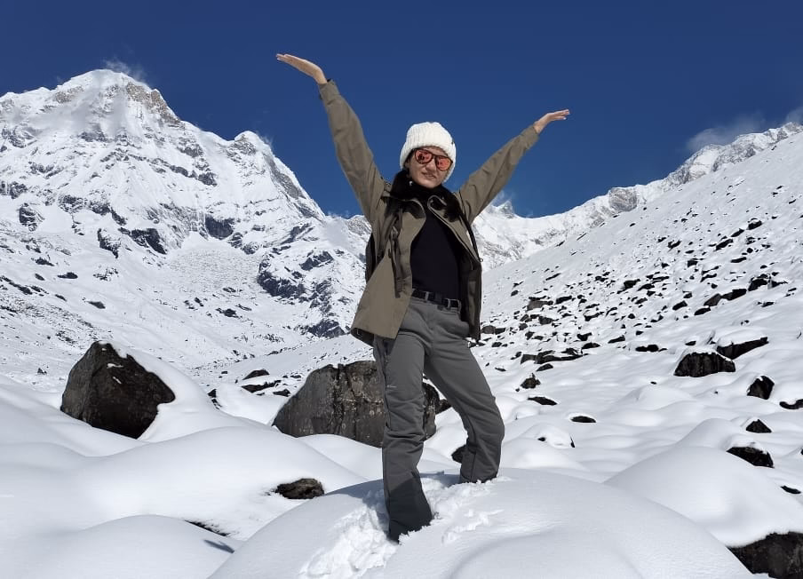 Beautiful Annapurna South