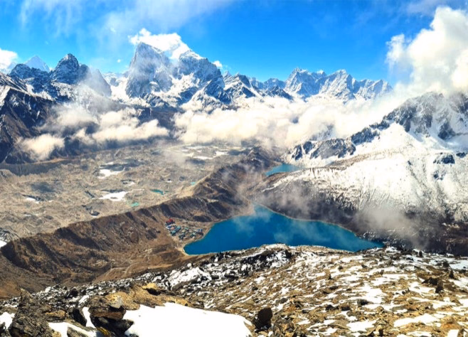 Everest Base Camp Via Gokyo Lake Trekking Route