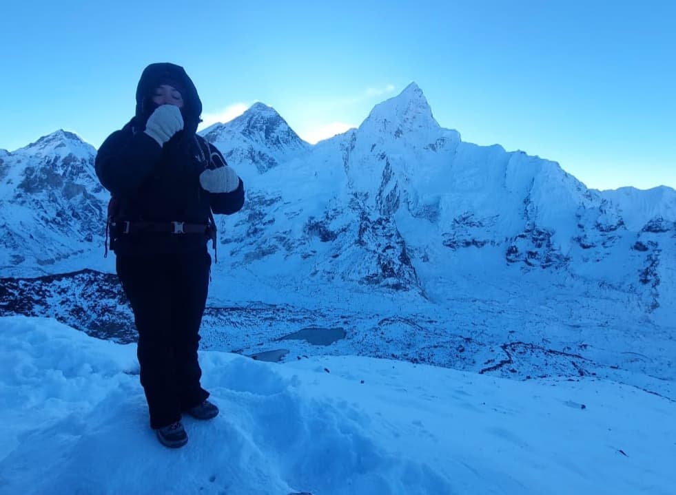 An excellent view from Kalapathar 5545m