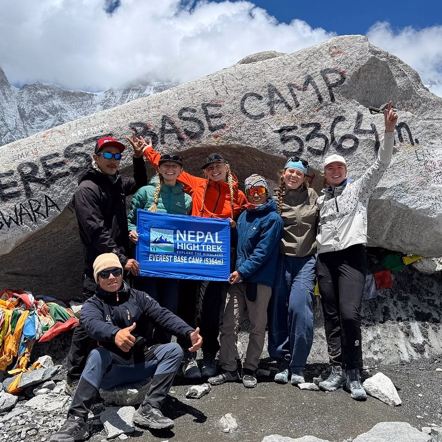The world's tallest base camp of Everest