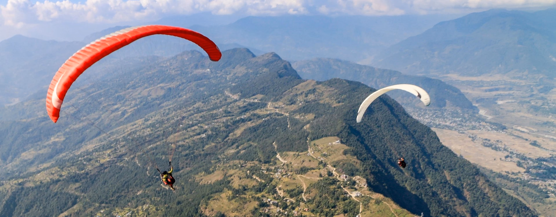 Paragliding in Nepal
