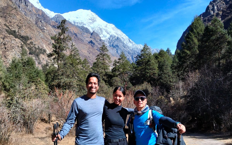 Lama Hotel During the Langtang Trek