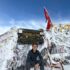 top on the thorong la pass 5416m