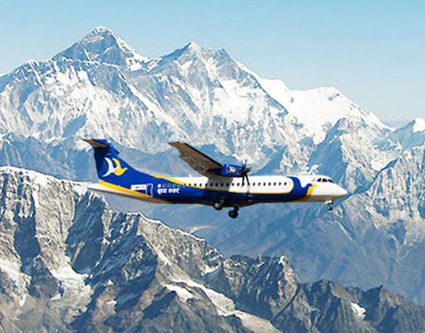 Mountain Flight in Nepal