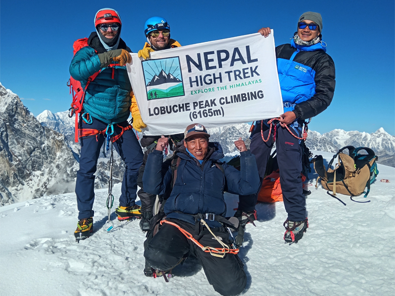 Lobuche Peak Climbing in March