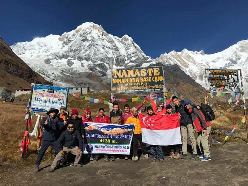 ABC Trek in December