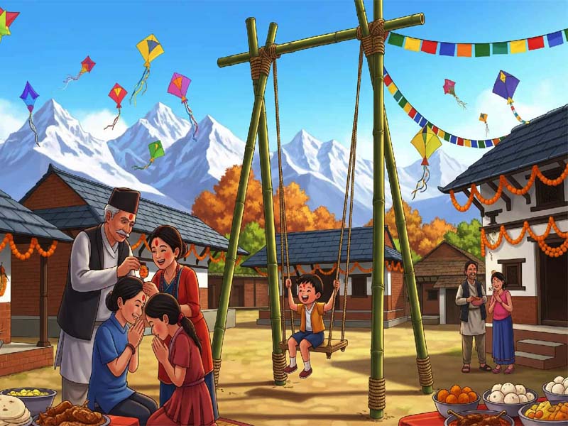 Dashain the biggest festival of Nepal