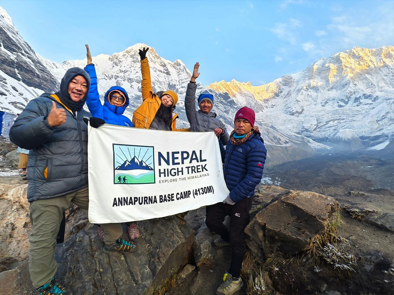 how to train for the trek to Annapurna Base Camp