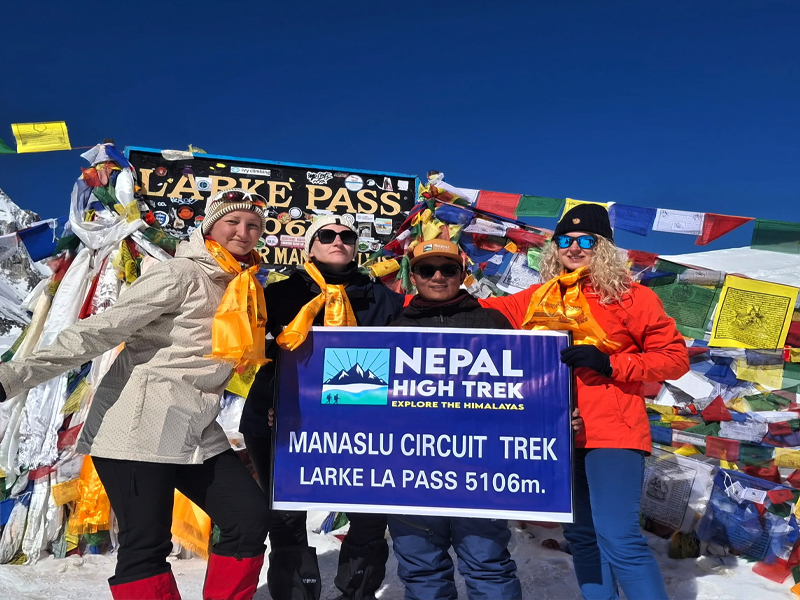 Manaslu Larkya La Pass Trek in 2026