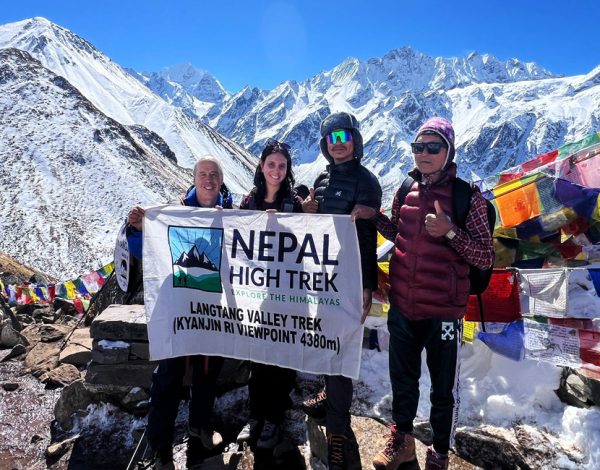 Langtang Valley trek in April